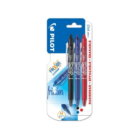Pilot FriXion Ball Clicker Penna Populär
